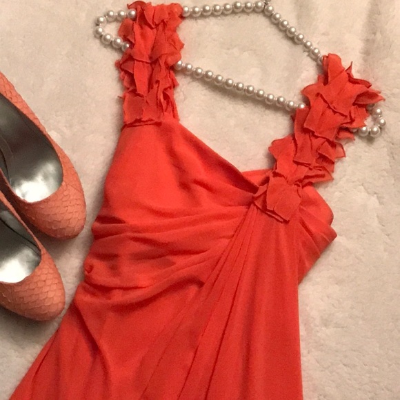 MM Couture Dresses & Skirts - 😍MM COUTURE by Miss Me Orange PARTY dress